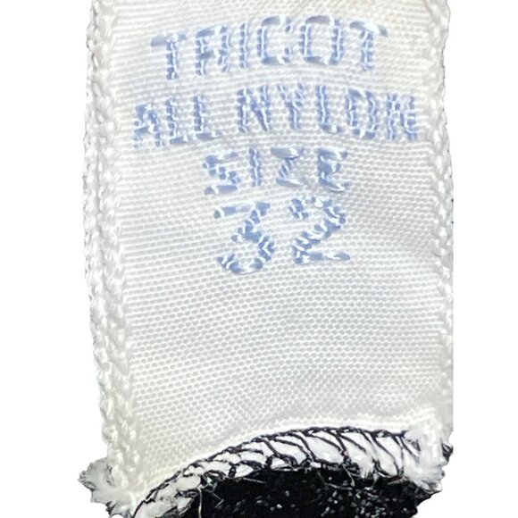 Vanity Fair Women's Short Sleeve See-through Open Dress Coverup Black Size 32 - Picture 5 of 5